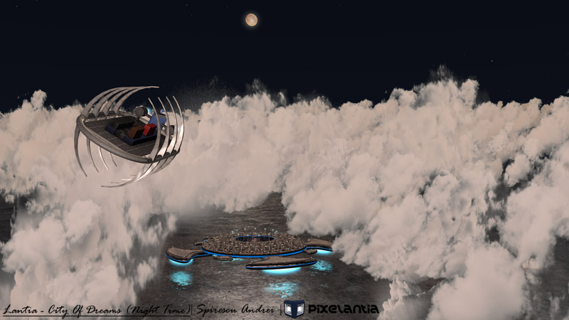 Lantia city of dreams nightime